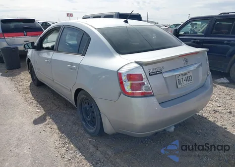 2012 Nissan Sentra 2.0 S z USA, uszkodzony, nr VIN 3N1AB6AP8CL622322